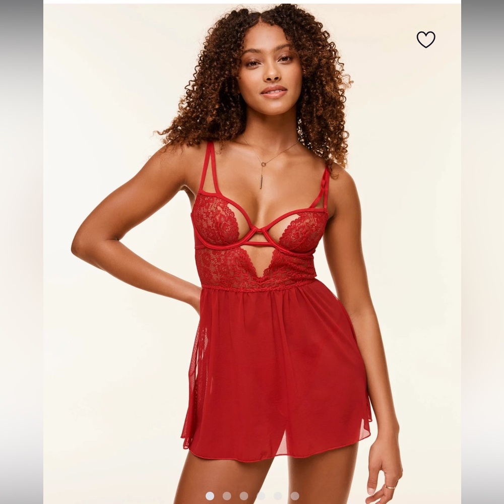 Adore Me Scarlet Lace Chemise